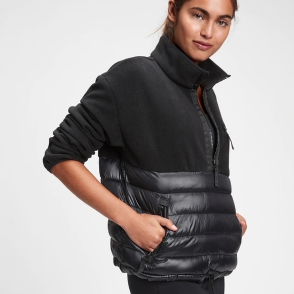 Gapfit fleece puffer jacket Clearance